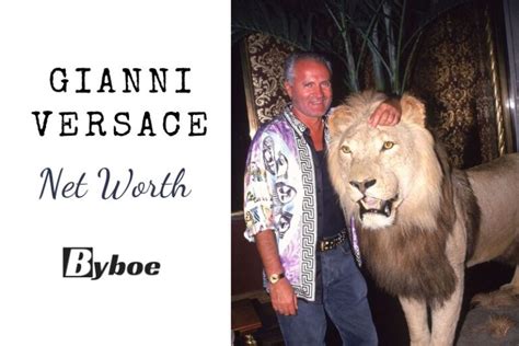 le ultime creazioni di gianni versace|gianni versace net worth at death.